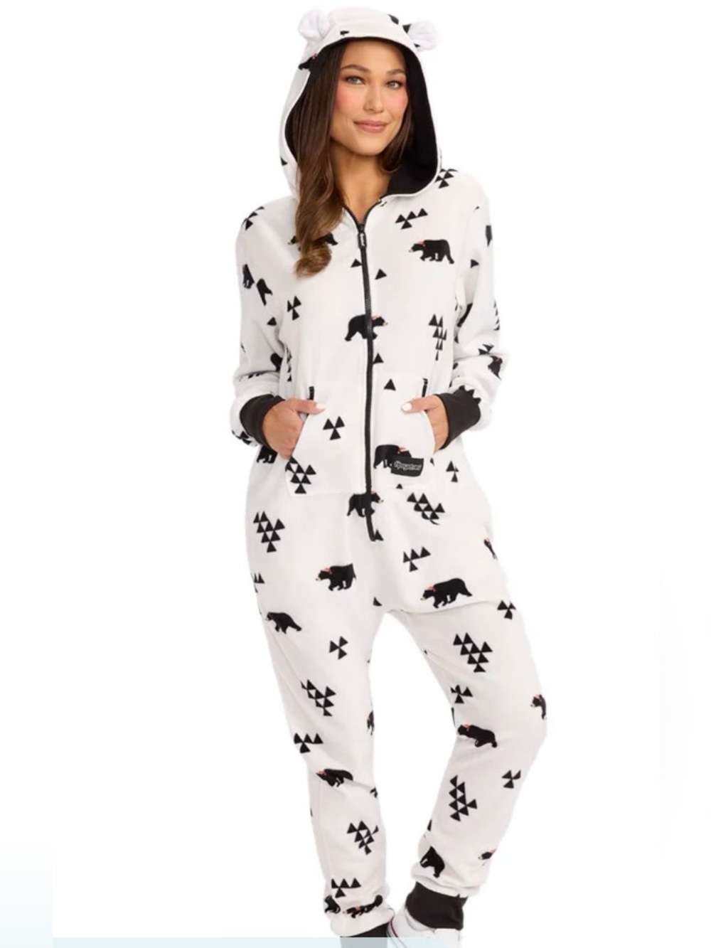 Tipsy Elves  Tipsy Elves Christmas BearJumpsuit NWT Sz L Ret $79.95